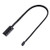 Oumij 4-Pin Computer CPU/Case Fan Power Multi Splitter Connector Cable Adapter Designed for The Need to Control numerous System Fans Support PWM Function, Speed Control, Satisfy Your Control Needs