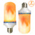 LED Flame Effect Light Bulbs, Calmsen E26 E27 Flickering Fire Light Bulbs with 4 Modes, 5W Flame Bulb for Christmas, Home Decor, Party, Restaurant, Outdoor - 2 Pack