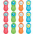 OXO Good Grips Magnetic All Purpose Clips, 12-Pack, Assorted Brights