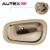 AUTEX Door Handle Beige Interior Front/Rear Left Driver Side Compatible with Toyota Corolla,Chevrolet Prizm 1998 1999 2000 2001 2002 69206-02050-E0 80890 79500 6920602050E0 TO1352165