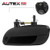 AUTEX Door Handle Black Exterior Rear Left Driver Side Compatible with Hyundai Elantra 2001 2002 2003 2004 2005 Door Handle 80690 836502D000 83650-2D000 HY1520102