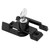 Slide-Co 17756 Universal Window Sash Lock with Keyed Cam Action, Black Diecast