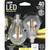 Feit Electric BPA1540C/827/LED/2 40W Equivalent Clear A15 Dimmable Candelabra Base LED Light Bulb (2 Pack), Soft White