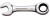 Stubby Combination Ratcheting Wrenches - 7/16 stubby combo ratcheting wrench