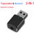 AEELUE Bluetooth Transmitter Receiver 2 in 1 Wireless Home Stereo Audio Transmitter Portable Bluetooth 5.0 Audio Adapter for TV/PC/Projector and More USB Power