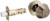 Ultra Hardware 43720 Antique Brass Double Cylinder Deadbolt Lockset