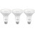 Philips LED Dimmable BR30 Light Bulb: 650-Lumen, 5000-Kelvin, 8-Watt (65-Watt Equivalent), E26 Base, Daylight, 3-Pack