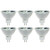 Sunlite 35MR16/CG/FL/12V/6PK Halogen 35W 12V MR16 Flood Light Bulbs (6 Pack)