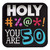 Holy Bleep You're 50 7-inch Birthday Paper Plates 8 Per Pack