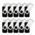 JUANWE 10 Pack 128MB USB Flash Drive USB 2.0 Small Capacity Swivel Thumb Drive Jump Drive Memory Stick Pen Drive - Black
