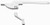 Prime-Line Products H 3708 Casement Operator, 9-Inch Teardrop Type, Left Hand, White