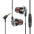 Wired Headphones, in-Ear Wired Earbuds Earphones with Microphone for All 3.5mm Interface Device
