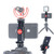 ULANZI ST-06 Camera Hot Shoe Phone Tripod Mount 360 Rotation with Cold Shoe for Mic Light Stand Compatible with Canon Nikon Sony DSLR Camera