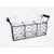 Cheung's 15S003BR Rectangular Wire Basket with 3 Glass Jars, Brown