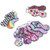 10 Pieces Neoprene Chapstick Holder Keychain Lipstick Holder Keychains Chapstick Key Chain Holder, 10 Different Vibrant Prints Lip Blam Keychain