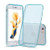 Shamo's Case iPhone 6 Plus and iPhone 6S Plus Transparent Shock Absorption TPU Rubber Gel (Blue)