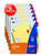Avery 8-Tab Binder Dividers, Insertable Multicolor Big Tabs, 6 Sets (11111)