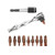 12pcs Multifunctional Socket Wrench Double Headed Screwdriver Bits Set Hand Repair Tool Portable 1/4 Ratchet Socket Wrench