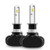 H1 LED Headlight Bulbs White Light LED Headlamp Bulbs,CSP Chips 50W 8000 Lumens 6500K Car Headlight Bulbs Xenon White Extremely Bright Conversion Fog Light 2 Years Warranty - 2 Pack