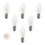 Salt Lamp Light Bulbs, Himalayan Salt Lamp Replacement Bulbs 15 Watt E12 Socket Long Lasting Incandescent Light Bulbs - 6 Pack