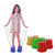 Get Out! Bucket Stilts in Red  Kid Stilt 2-Pack (Pair) Walking Cups for Children  Kids Stepper Toy Walking Stilts
