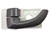 PT Auto Warehouse HY-2503B-LH - Interior Inner Inside Door Handle, Brown - Left Driver Side