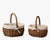 Your Heart's Delight Your 2pc Basket Set w/Handles, Multi