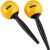Nino Percussion NINO582Y ABS Plastic Maracas, Yellow