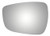 Burco 4432 Flat Driver Side Replacement Mirror Glass (Mount Not Included) for 2011-2015 Hyundai Elantra, 2011-2017 Hyundai Accent, 2012-2013 Hyundai Veloster