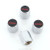GMC Logo Chrome Tire Stem Valve Caps