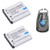 ValuePack (2 Count): Digital Replacement Camera and Camcorder Battery for Pentax D-Li63, Olympus LI-40B - Includes Lens Pouch