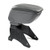 99Parts New Gray Adjustable Durable Soft Leather Armrest Center Console Storage Box Universal Fit