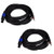Seismic Audio - B12SP35-2Pack - Pair of 35 Foot Pro Audio Banana to Speakon Speaker Cables -12 Gauge 2 Conductor 35' Speaker Cables