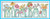 eGoodn Stamped Cross Stitch Kits With Printed Pattern - The Flower Vases, 26.4 x 9.8 11CT Aida Fabric For Embroidery Art Cross-Stitching Lovers