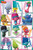 Trends International Trolls-Grid Clip Bundle Wall Poster, 22.375" x 34"