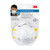 3M 8654ES Paint Sanding Respirator, Non-Valved Respirator, 2-Pack
