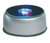 Amlong Crystal 3-Inch Rotating LED Light Display Base with Adaptor, Silver
