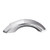 Wireless Mouse,Attoe Noiseless 2.4GHz and Bluetooth Dual-module Arc Aluminum Alloy Wireless Mouse with Adjustable DPI for PC Laptop Notebook Windows Android Mac OS (Silver)