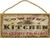 Cowgirl Kitchen This Was Clean Yesterday Sign Western Lodge Cabin Plaque 5"x10"