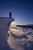 Posterazzi Alaska Juneau Mendenhall Glacier Nordic Skier Stands On Cliff At Sunset B1661 Poster Print (12 x 19)