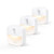 eufy Lumi Stick-On Night Light, Warm White LED, Motion Sensor, Bedroom, Bathroom, Kitchen, Hallway, Stairs, Energy Efficient, Compact, 3-pack