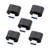 Cablecc 5pcs Type-C USB-C to USB 2.0 OTG Adapter for Cell Phone Tablet & USB Cable & Flash Disk & Mouse & Laptop (Black)