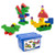 Miniland School Blocks Super Container with Characters, 96-Piece