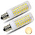 E11 led Light Bulb 100W Halogen Bulbs Equivalent 850lm, t4 jd e11 Mini Candelabra Base 110V 120V 130V Input 100W Halogen Replacement, Pack of 2 (Warm White 3000K)