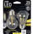 Feit Electric BPA1525/827/LED/2 25W Equivalent Clear A15 Dimmable LED Light Bulb (2 Pack), Soft White