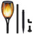 Solar Lights,Waterproof Flickering Flames Torches Lights Outdoor Solar Light Landscape Decoration Lighting Dusk to Dawn Auto On/Off Security Torch Light for Pathway, Patio, Yard, Garden 1 Pack