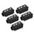 uxcell 3.5 mm Audio Jack Connector PCB Mount Female Socket 4 Pin PJ-320A 5pcs