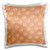 3dRose Coral Peach and White Sea Shells Beach Theme-Pillow Case, 16 by 16" (pc_162291_1)