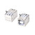 uxcell 10PCS USB 2.0 Type B Female Socket Connector Jack Port, 4-Pin DIP 90 Degree Right Angle, Repair Replacement Adapter