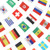 Anley String Flag for 2018 World Cup, Group Match 32 Teams Countries Soccer Decoration Banners for Restaurants, Sport Bars, Game Night - 33 Feet 32 Flags